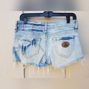 Bcbg Jean Cutoff Shorts Size 28